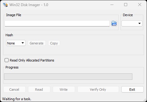 win32 Disk Imager